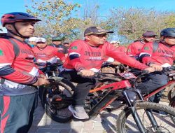 Ratusan Peserta dari Luar Daerah Ramaikan Oxygen Sunmori Funbike 2023 di Pulau Oksigen