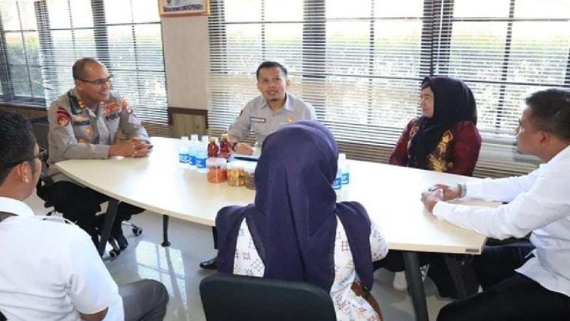 Polres dan KPU Hulu Sungai Utara Perkuat Koordinasi Sukseskan Pemilu 2024