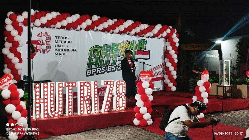 BPRS Bhakti Sumekar Menggelar Gebyar HUT Kemenangan RI