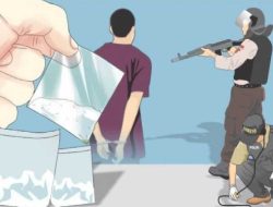 Polisi Bekuk Pekerja Tambang karena Nyambi Bisnis Sabu 