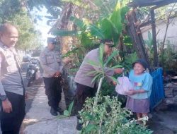 Rutin Berbagi dengan Warga, Polisi : Bentuk Syukur Kita Kepada Allah