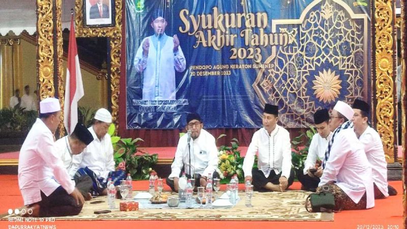 Pemkab Sumenep Menggelar Syukuran Akhir Tahun 2023 di Pendopo Agung Keraton Sumenep