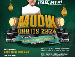 Mudik Gratis 2024 Bersama Bupati Sumenep Achmad Fauzi Wongsojudo