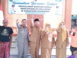 Ini Harapan Kades Juglangan yang Disampaikan kepada Wakil Bupati Situbondo saat Penyerahan Bansos RBR