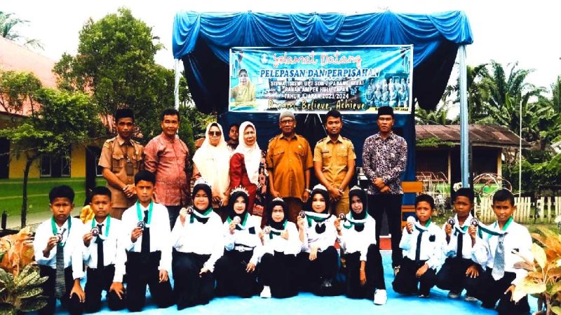 Sudah Lama tak Mengelar Perpisahan, Acara Pelepasan SDN 02 Padang Kejai Penuh Tangis dan Haru