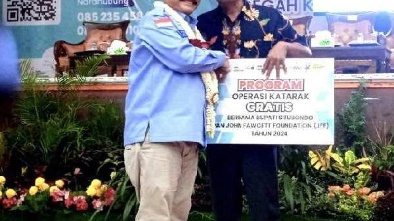 Dinas Kesehatan kembali Menggelar Operasi Katarak Gratis, Ini Pesan Karna Suswandi