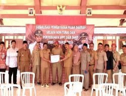 Lakukan Sosial PBB – P2 Tahun 2024 di Kecamatan Nonggunong, Ini Harapan Kepala Bapenda Sumenep