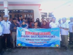 Pabrik Gula Asembagus Situbondo kembali Adakan Bakti Sosial 