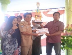 Senam Bunga Rassa Ate Meriahkan Puncak Peringatan HUT RI ke 79 di Desa Tenggir