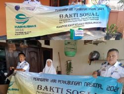 KSOP Kelas IV Probolinggo Menggelar Bakti Sosial Sambut Harhubnas 2024