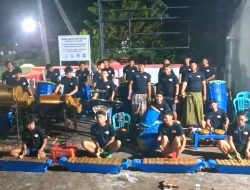 Musik Tongtong Pangeran Girpapas Berikan Dukungan untuk Fauzi-KH Imam Hasyim