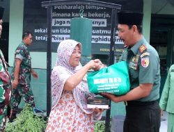 Doa Bersama dan Bakti Sosial, Wujud Nyata Kepedulian TNI untuk Warga Panji yang Membutuhkan
