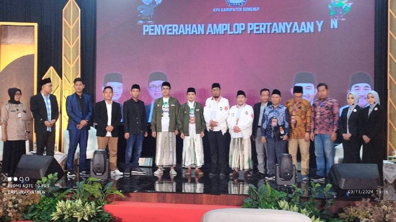 KPU Menggelar Debat Publik Kedua Pemilihan Bupati dan Wakil Bupati Sumenep dengan Tema Kesejahteraan Masyarakat
