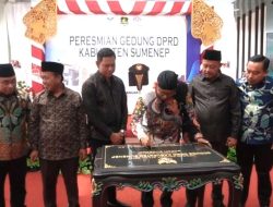 Bupati Resmikan Gedung Baru DPRD Sumenep yang Direncanakan Sejak Dirinya Menjabat sebagai Wakil Bupati
