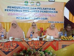 Pelantikan Pengurus DWP K3S Rubaru 2025–2030: Momen Penuh Khidmat untuk Wujudkan Perempuan Aktif dan Progresif dalam Dunia Pendidikan