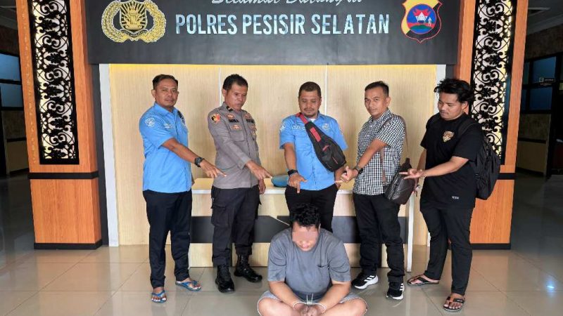 Diduga Pengedar Narkoba, RMI, Warga Salido Pesisir Selatan Diamankan Polisi