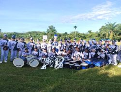 Marching Band SMKN 1 Ranah Ampek Hulu Tapan Tampil Memukau di Peringatan HUT RI ke-80