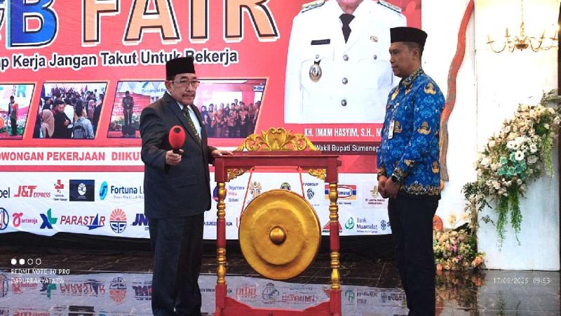 Wakil Bupati Sumenep Apresiasi Dukungan Job Fair dan Tekankan Upaya Pengurangan Pengangguran