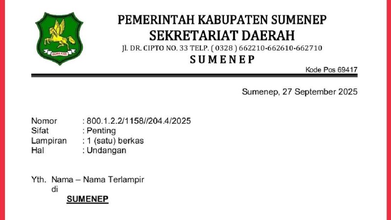 Pemerintah Kabupaten Sumenep Serahkan SK PPPK Tahap II Formasi 2024 9 PPPK