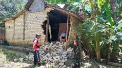 Akibat Gempa Tektonik Berkekuatan 6,0 SR, 42 Rumah Rusak di Desa Gendang Barat.