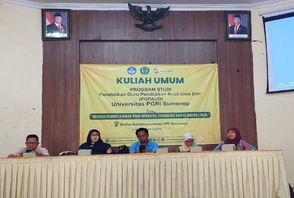 PGPAUD UPI Sumenep Gelar Kuliah Umum: Kuatkan Inovasi Pembelajaran Berbasis Teknologi dan Kearifan Lokal 1 PGPAUD