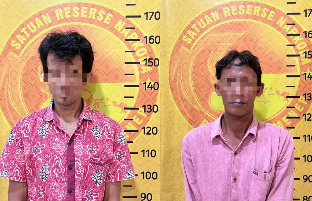 Operasi Malam Satresnarkoba Sumenep: Dua Pengedar Sabu Ditangkap, 33 Poket Siap Edar Disita 1 Sabu