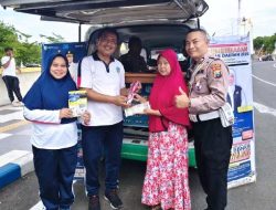 Permudah dan Edukasi Masyarakat Taat Bayar Pajak Kendaraan Bermotor, Satlantas Polres Sampang Gelar Samling