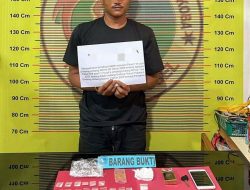 Seorang Oknum Mahasiswa Nyambi Jadi Pengedar Narkoba, 48 Paket Sabu Diamankan 