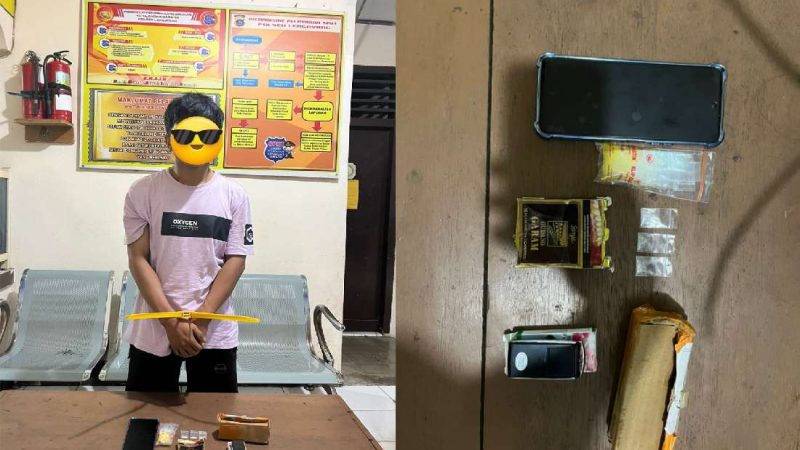 Sering Transaksi Narkoba, Polisi Bekuk Seorang Pria di Pessel