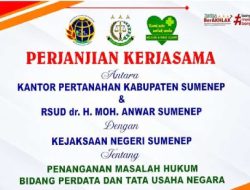 Tingkatkan Transparansi Layanan, RSUD Sumenep Jalin Kerja Sama dengan Kejari