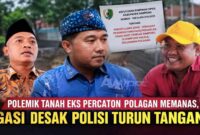 Ketua Umum GASI Rifa'i (baju merah), wakil Ketua I DPRD Aampang Moh. Iqbal Fathoni (baju biru) dan  Komisi II DPRD Sampang Alan Kaisan