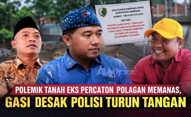 Ketua Umum GASI Rifa'i (baju merah), wakil Ketua I DPRD Aampang Moh. Iqbal Fathoni (baju biru) dan  Komisi II DPRD Sampang Alan Kaisan