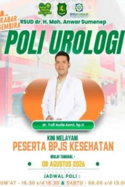 RSUD dr H Moh Anwar Sumenep Buka Poli Urologi untuk Peserta BPJS Kesehatan