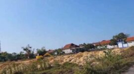 Lokasi tanah eks percaton Desa Polagan yang diduga telah dijual ke pihak ketiga