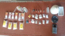 Barang bukti Narkoba yang berhasil diamankan oleh anggota Polsek Masalembu.