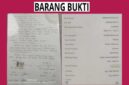 Barang bukti yang diamankan oleh penyidik Polresta Sumenep. 